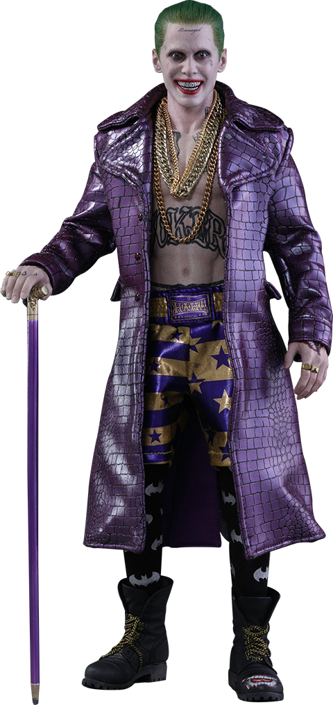 Hot Toys The Joker Purple Coat Version Sixth Scale Figure