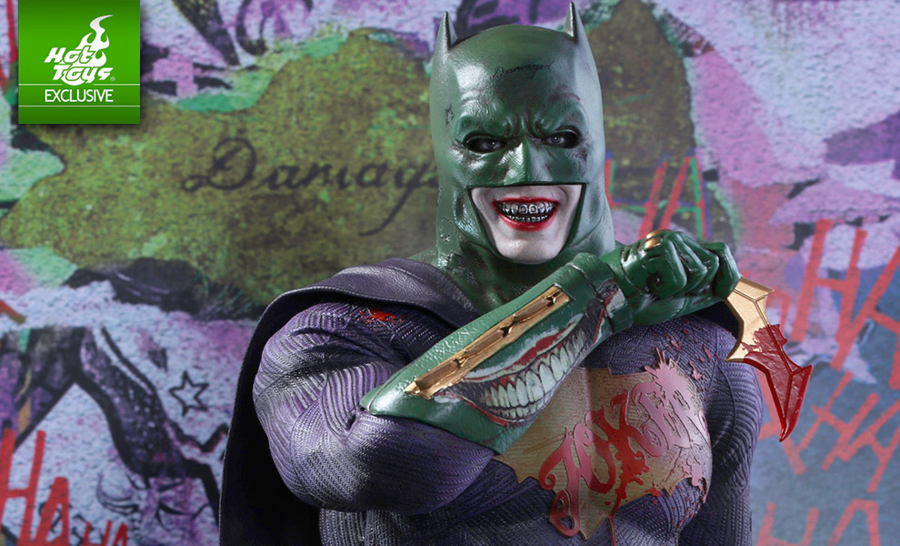 Gallery Feature Image of The Joker Batman Imposter Version Sixth Scale Figure - Click to open image gallery