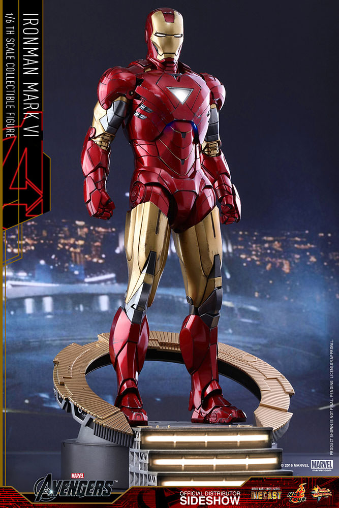 hot toys mark 6 diecast