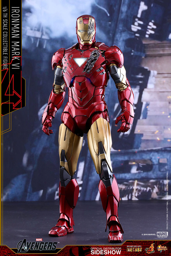 iron man sixth scale figure