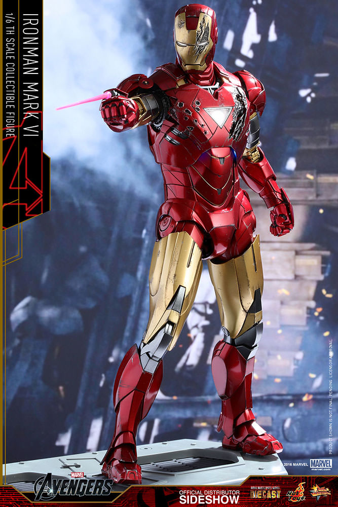 hot toys mark 6 diecast
