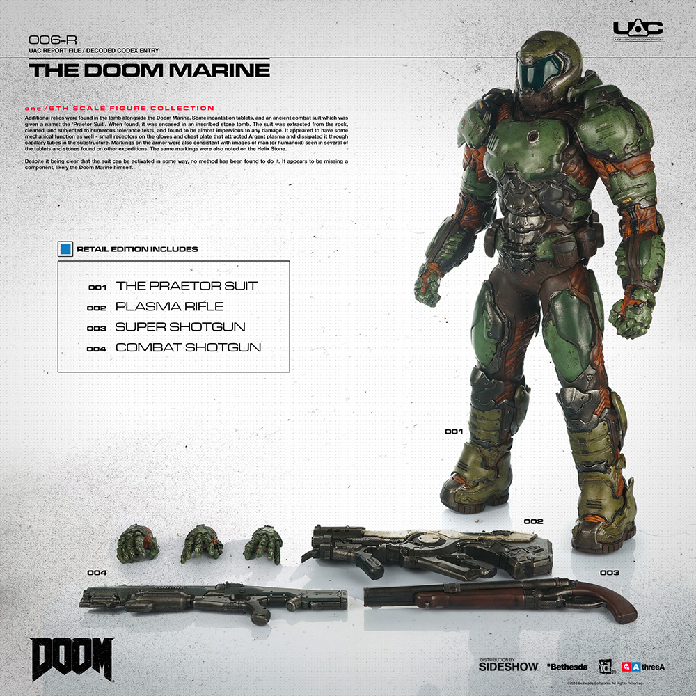 The Doom Marine- Prototype Shown