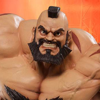 STREET FIGHTER ZANGIEF STATUE 1/4 Scale 65/300 POP CULTURE SHOCK PCS