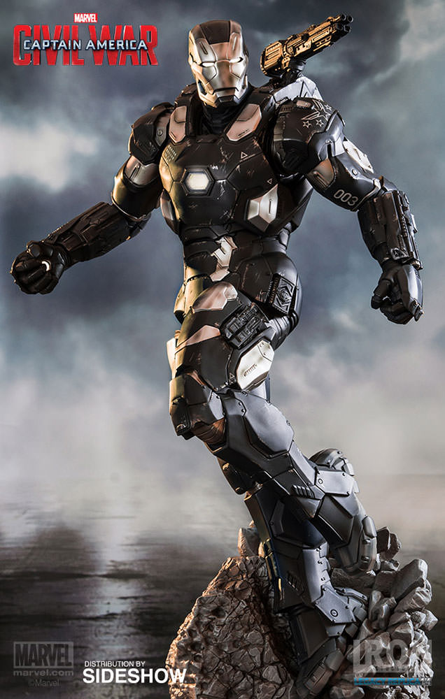 Marvel War Machine Polystone Statue By Iron Studios