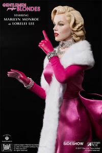 Gallery Image of Marilyn Monroe as Lorelei Lee Pink Dress Version Sixth Scale Figure
