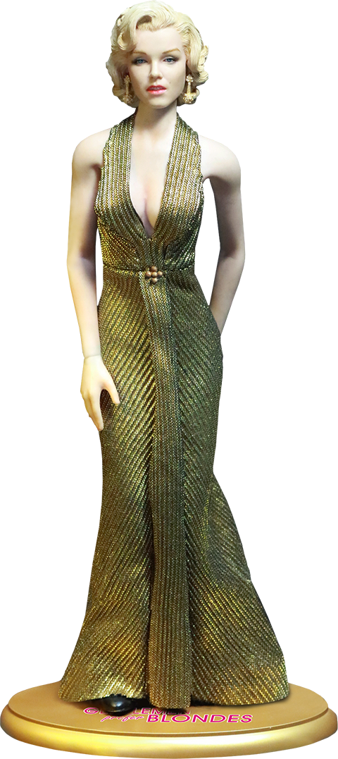 Star Ace Toys Ltd. Marilyn Monroe as Lorelei Lee Gold Dress Version Sixth Scale Figure