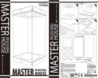 Gallery Image of Master Revolving House Black Display Case