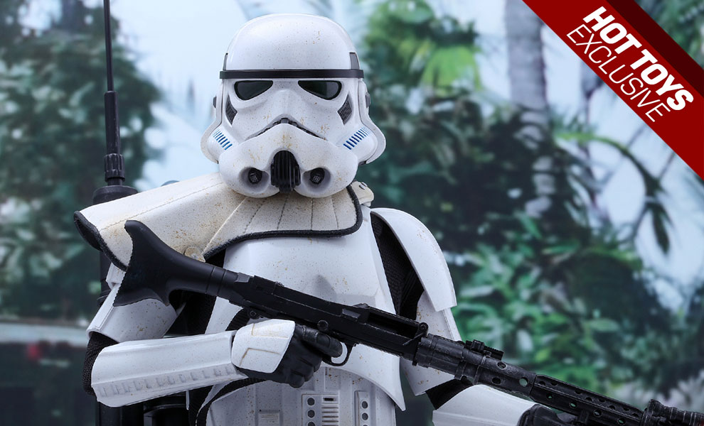 Gallery Feature Image of Stormtrooper Jedha Patrol Sixth Scale Figure - Click to open image gallery