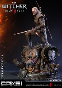 Gallery Image of Geralt of Rivia Polystone Statue
