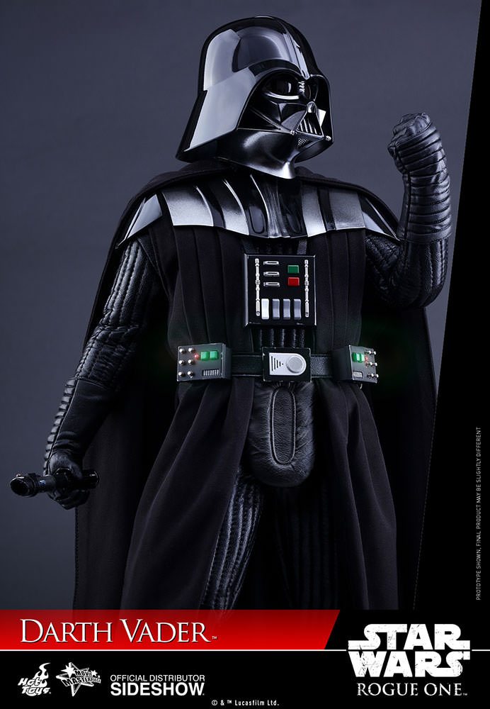 darth vader sixth scale figure by hot toys