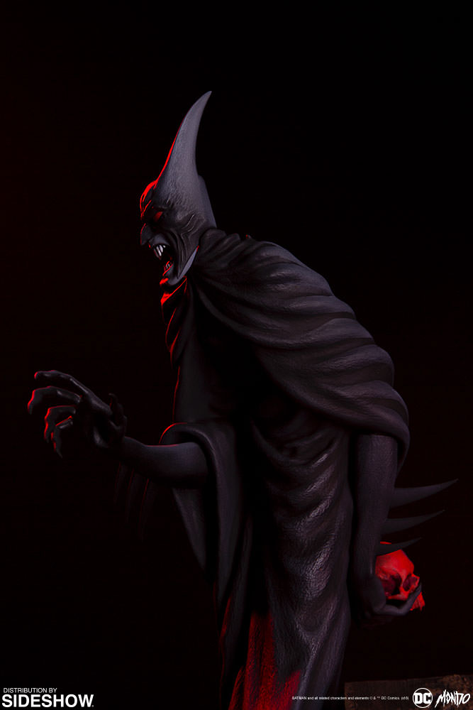 batman red rain statue
