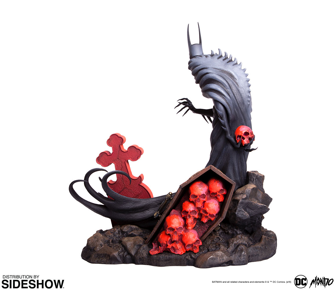 vampire batman statue