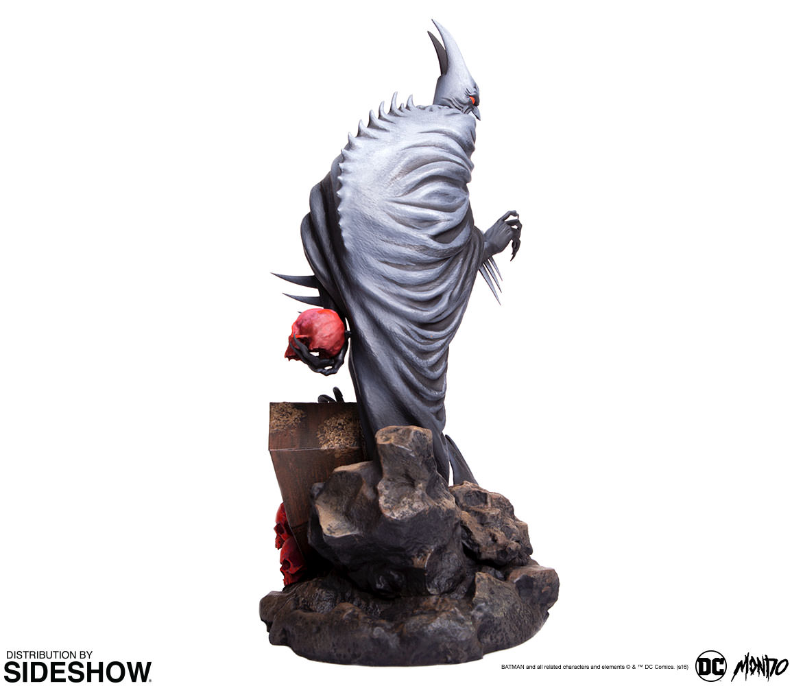 batman red rain statue