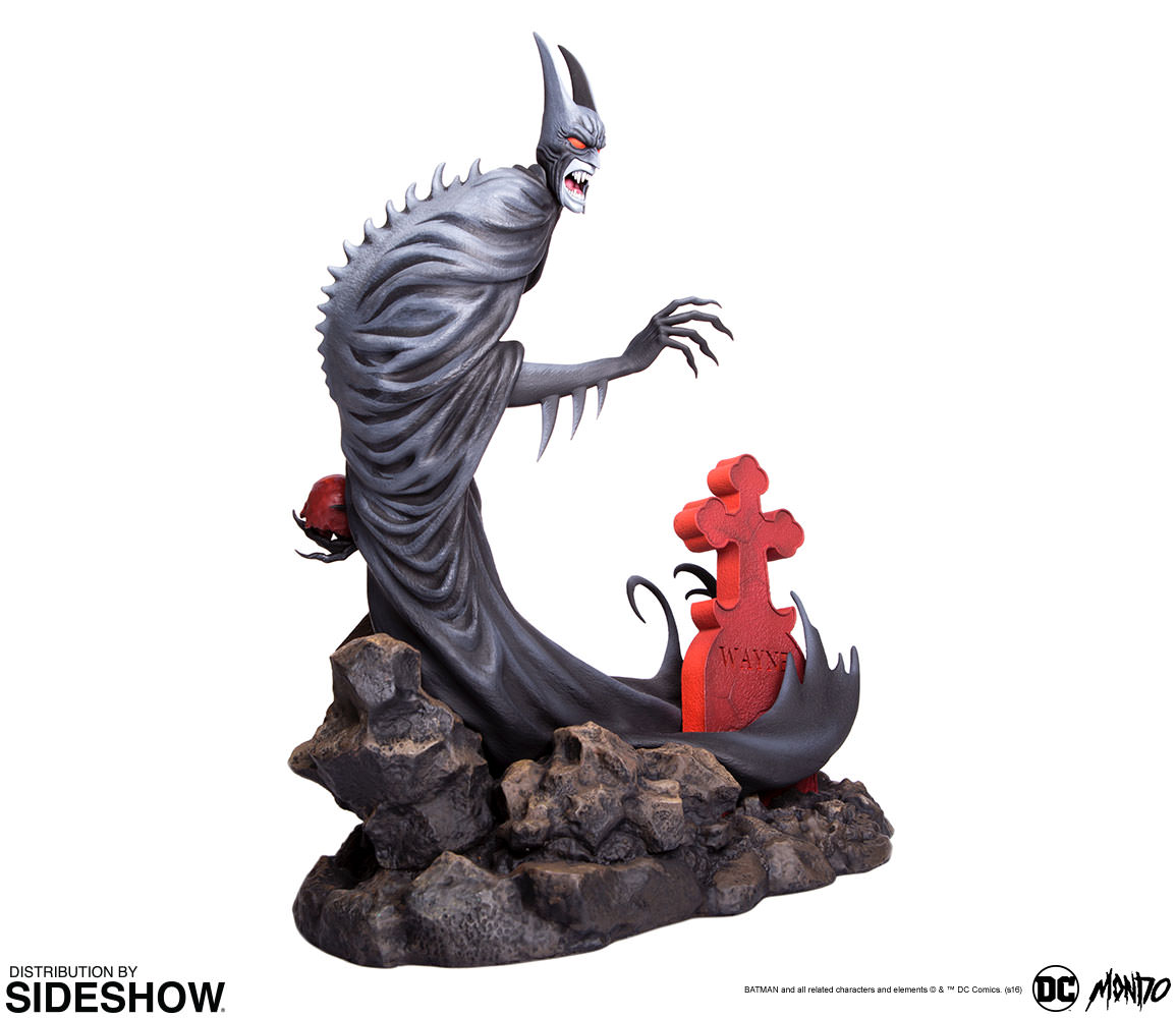 batman red rain statue