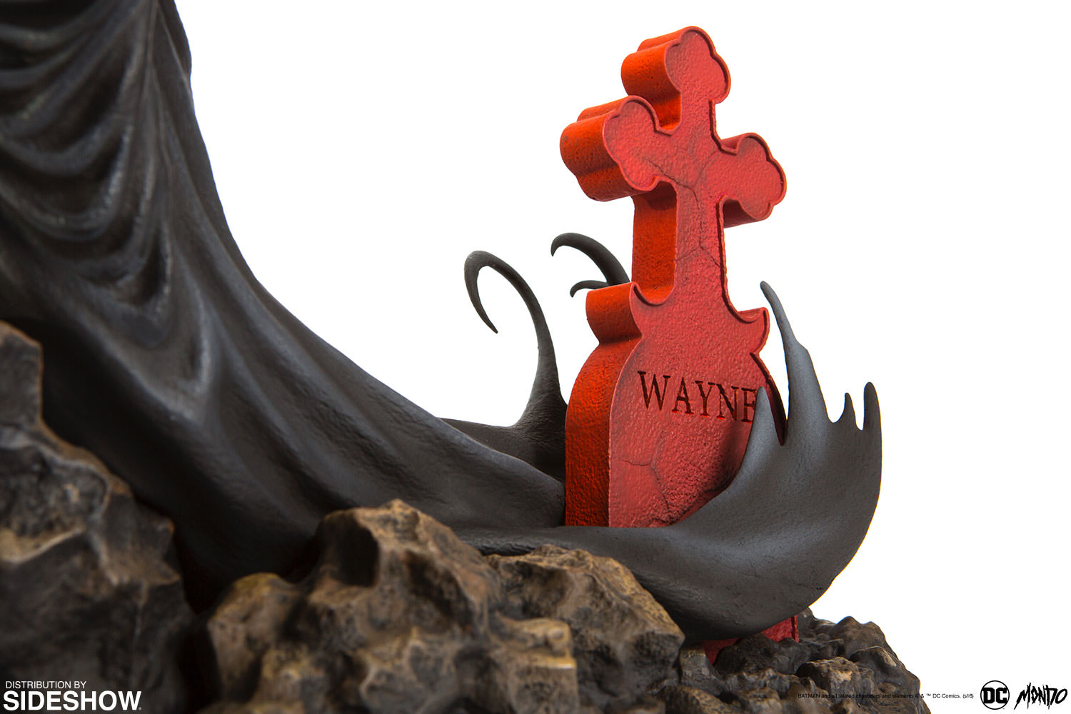 batman red rain statue