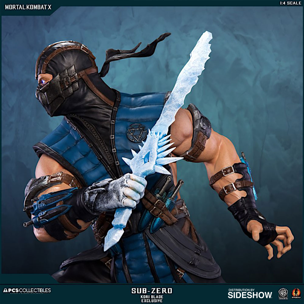 mortal kombat 11 sub zero statue
