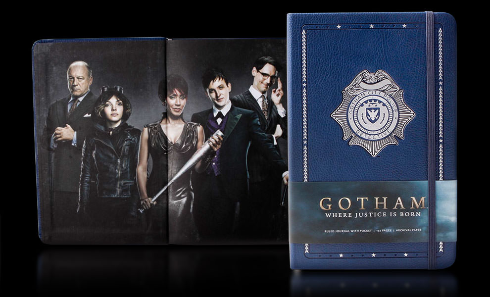 Gallery Feature Image of Gotham Hardcover Ruled Journal Book - Click to open image gallery