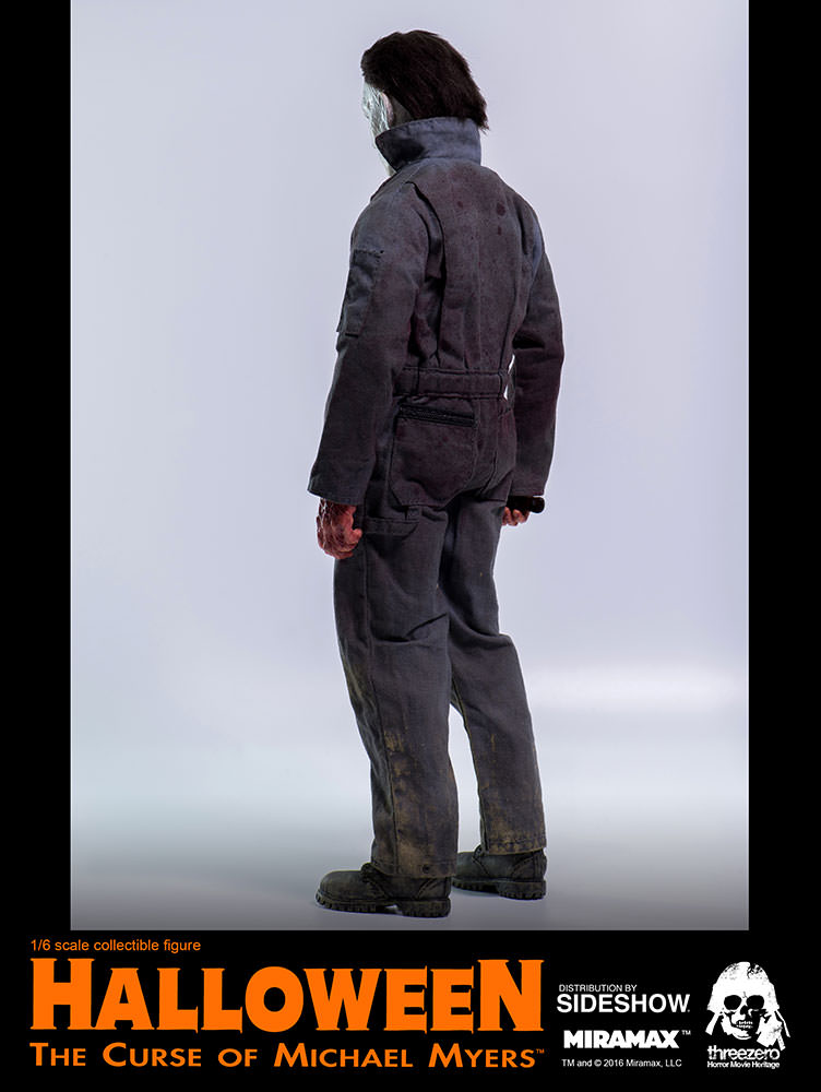 CUSTOM 1//6 Halloween Michael Myers 1 Coveralls USA Figure Threezero Toys Hot
