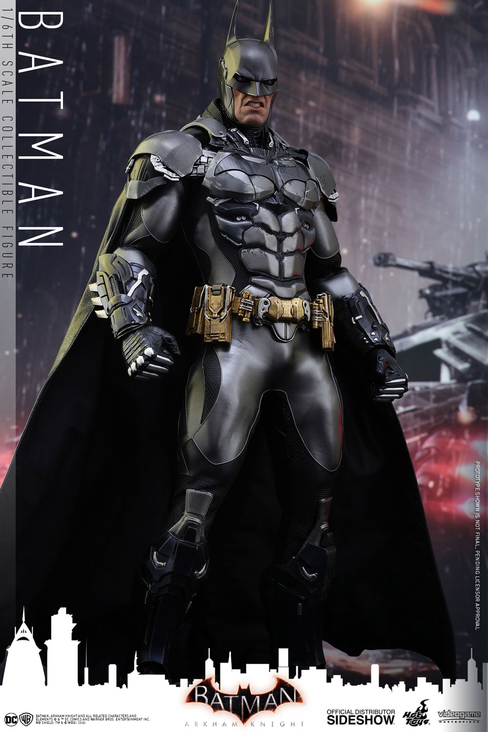 DC Comics Collectibles Arkham Knight Series BATMAN Action Figure 6" #yt6 