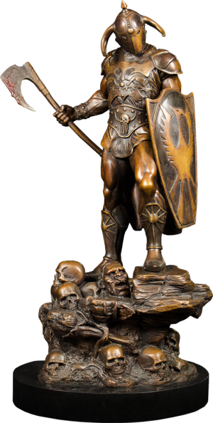 Death Dealer Faux Bronze Statue