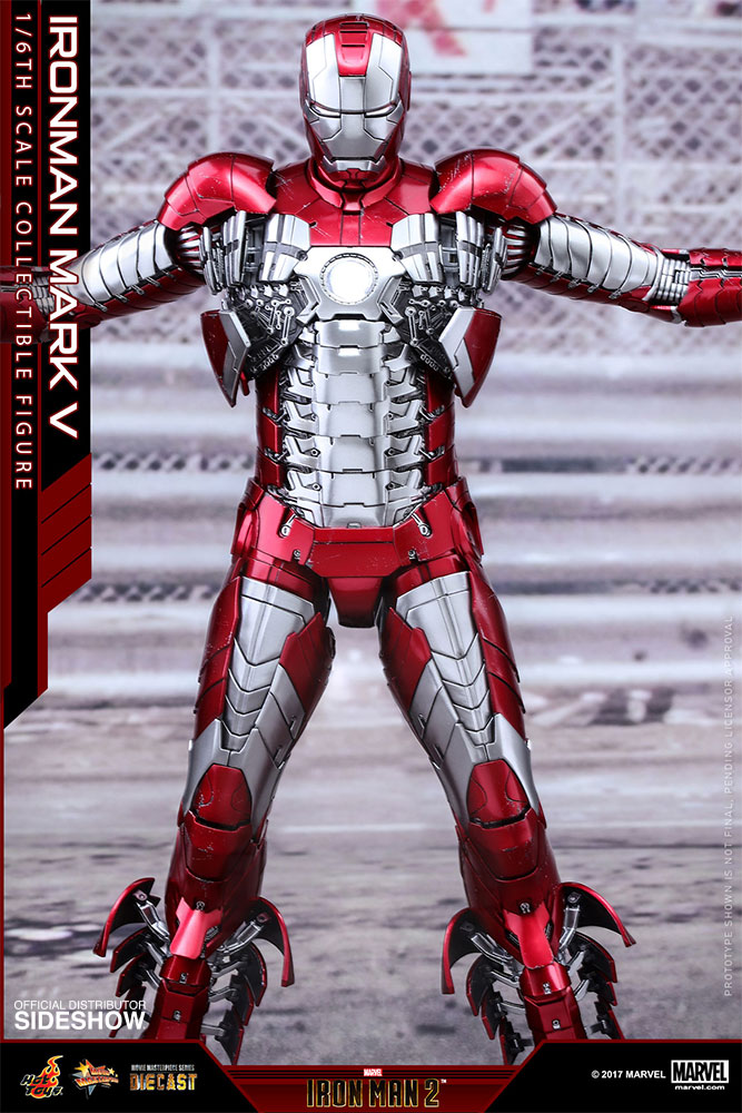 hot toys iron man mark 5 diecast