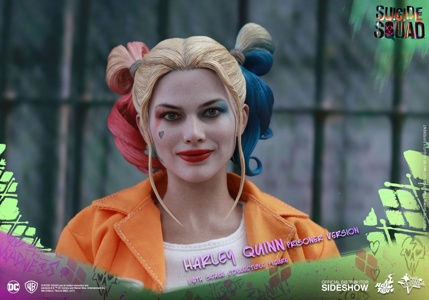 1/12 Harley Quinn Prison Tenue Pour 6" Female Action Figure Su-Power Rangers-Siège aucune Figure