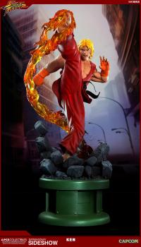 Gallery Image of Ken Masters with Dragon Flame Statue