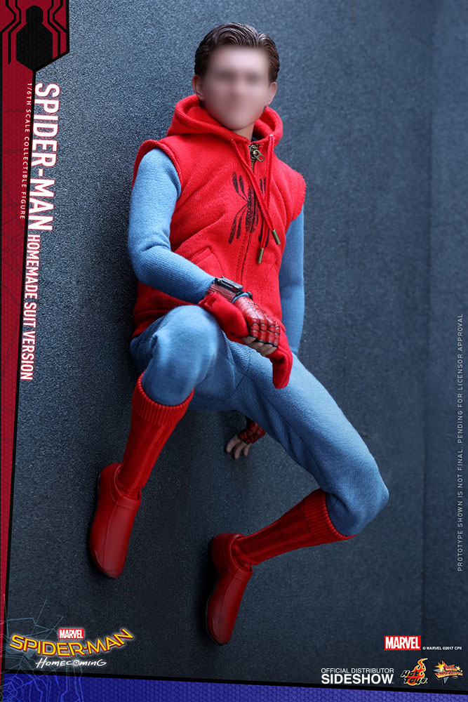 homemade spiderman action figure