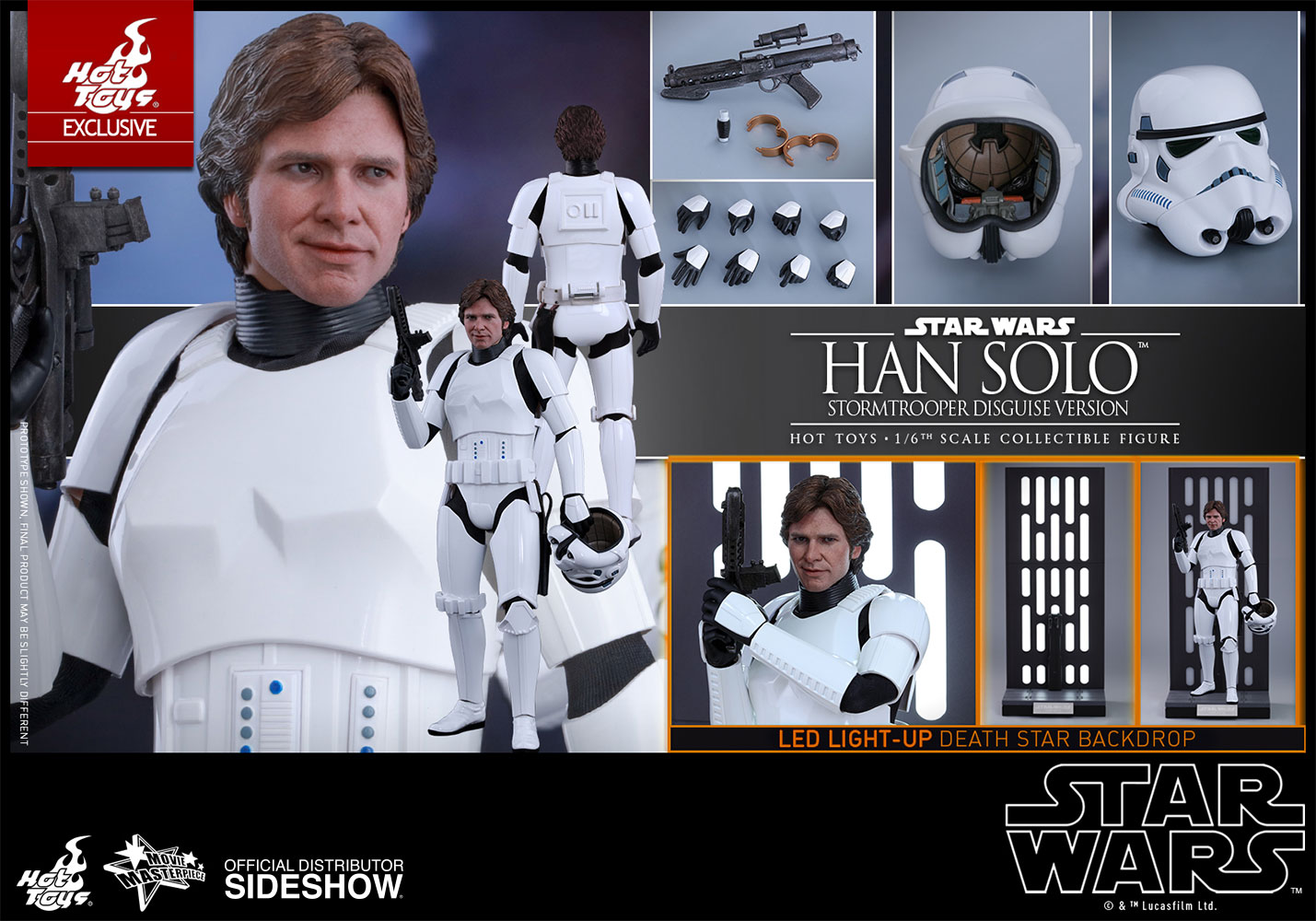 han solo stormtrooper hot toys