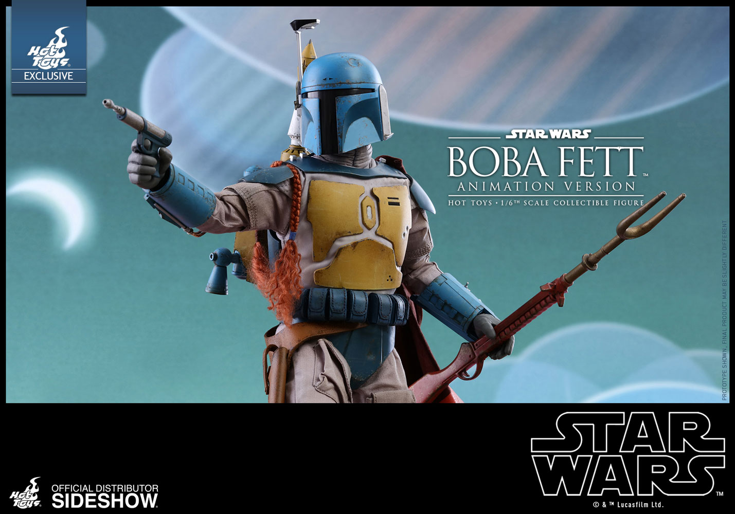 Boba Fett Animation Version Exclusive Edition - Prototype Shown