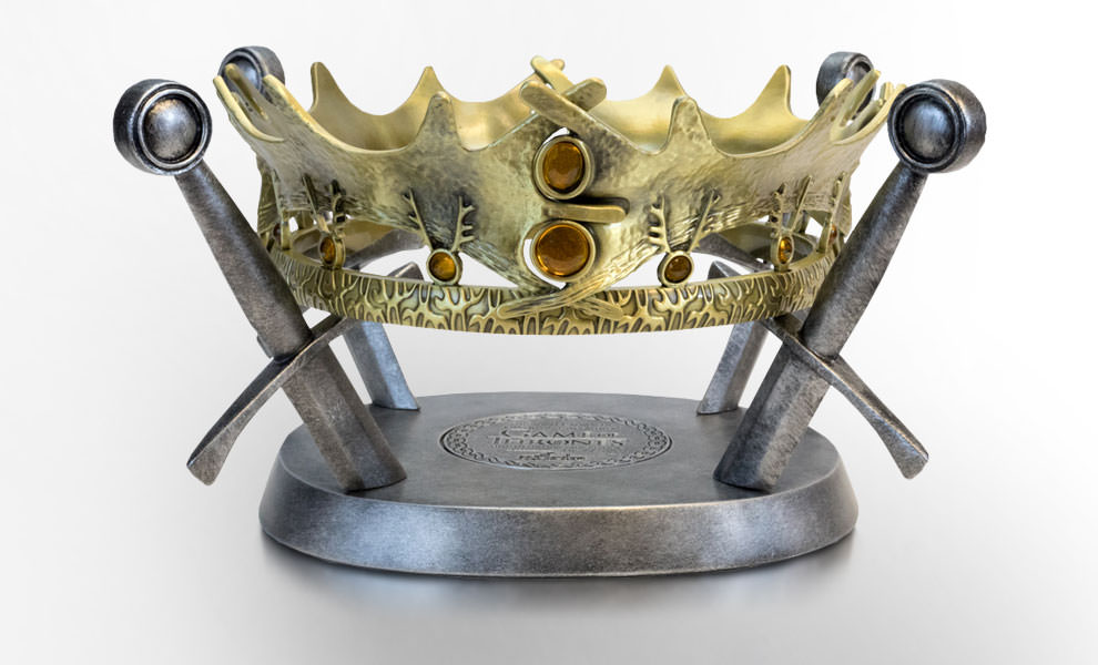 Gallery Feature Image of The Royal Crown of King Robert Baratheon Prop Replica - Click to open image gallery