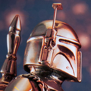 Star Wars Boba Fett Figurine Pewter Collectible by Royal Sel