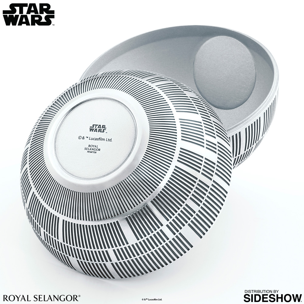 Star Wars Death Star Pewter Trinket Box by Royal Selangor collectible gift for her