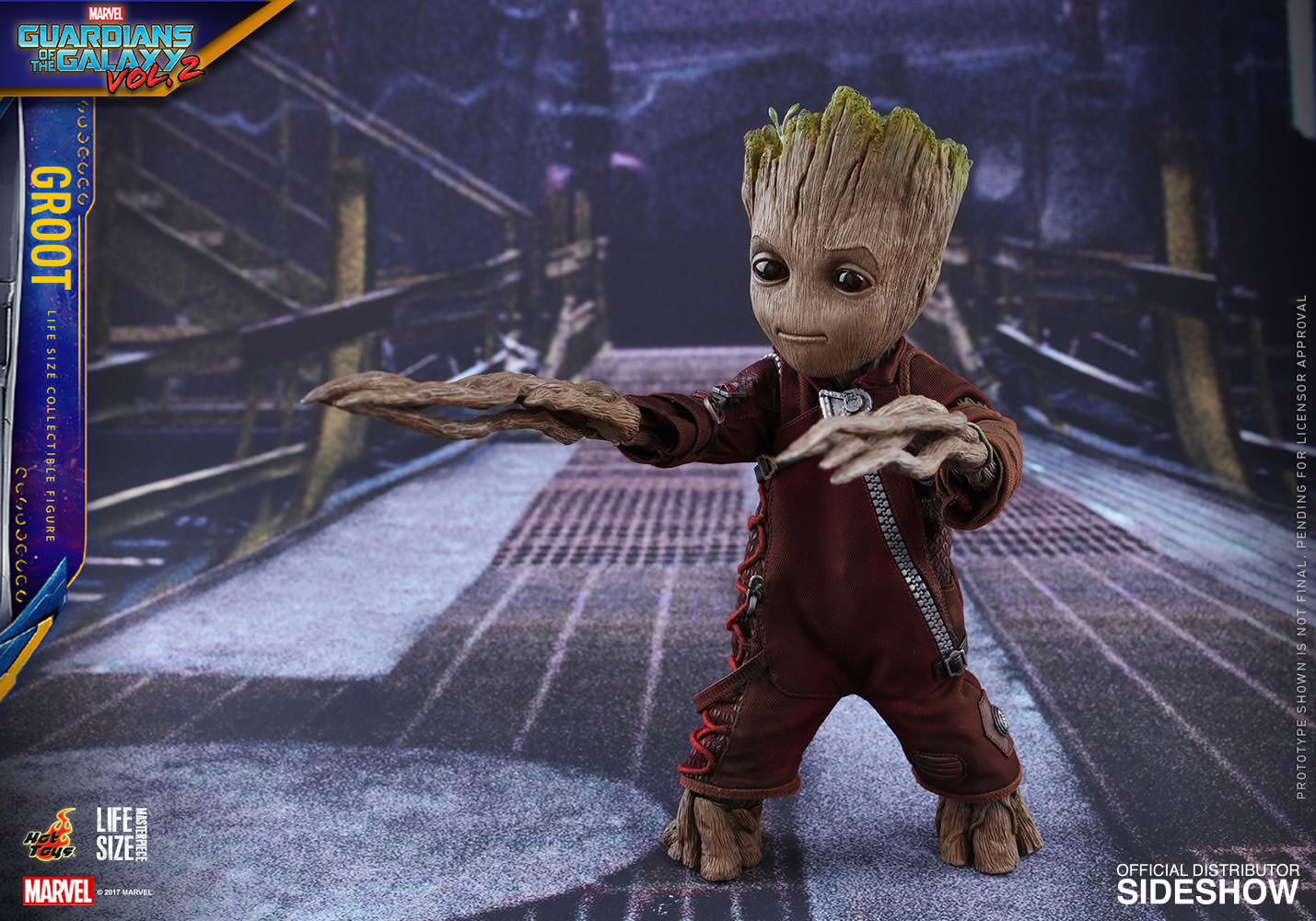 hot toys groot guardians of the galaxy 2