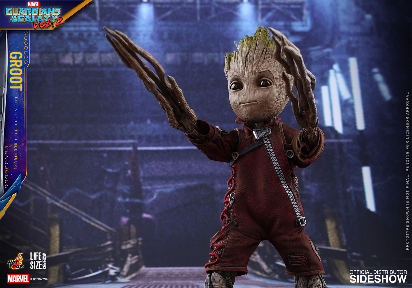 hot toys groot guardians of the galaxy 2
