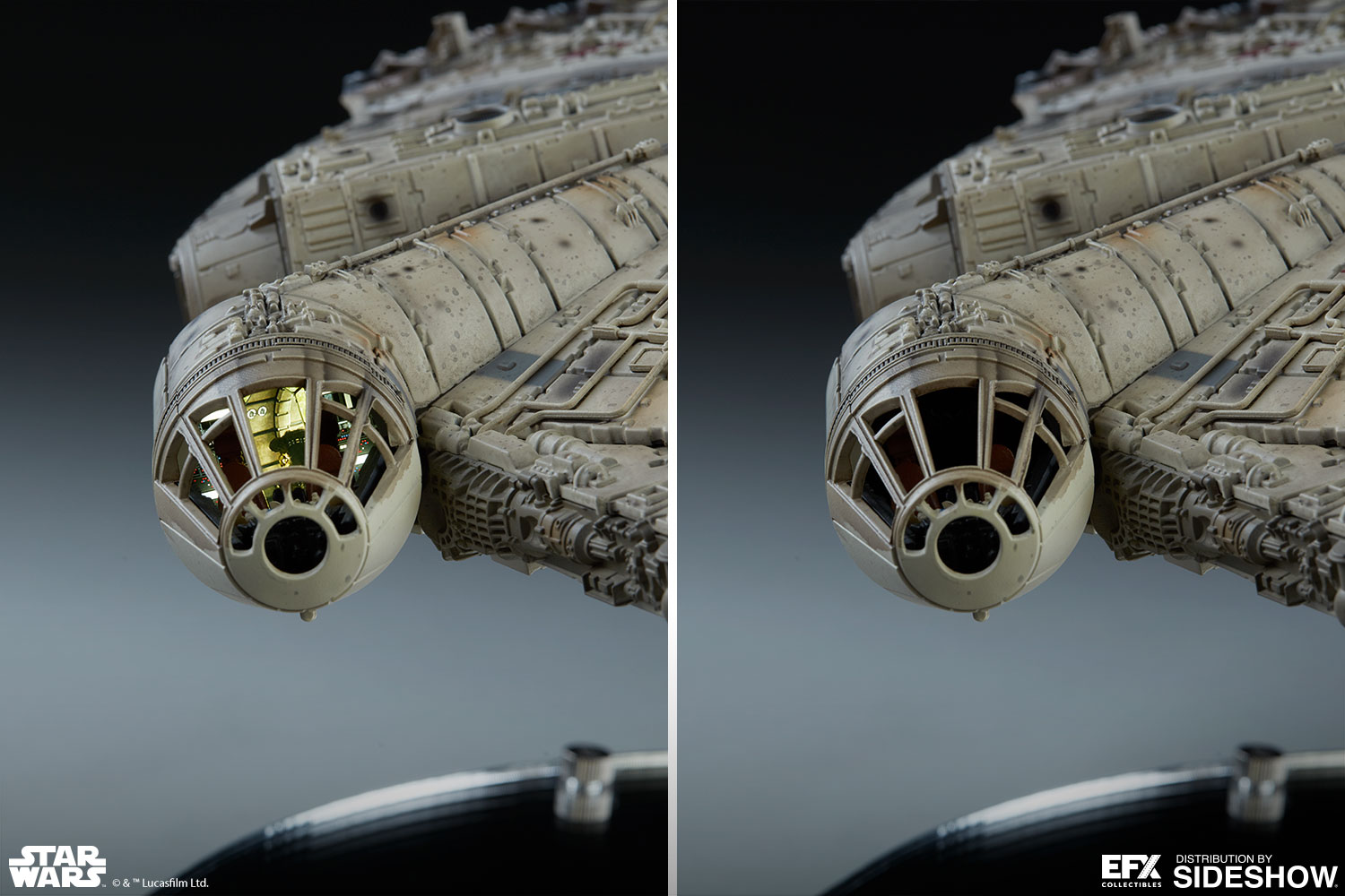 sideshow millennium falcon