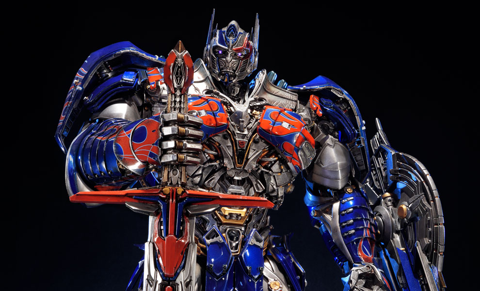 Estátua Perfeita Optimus Prime em Transformers: O Lado Oculto da Lua (Prime  1 Studio)