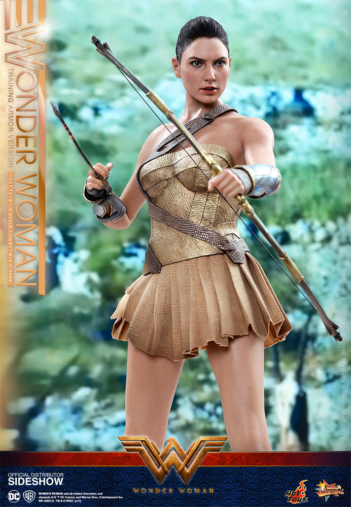 hot toys wonder woman training armor