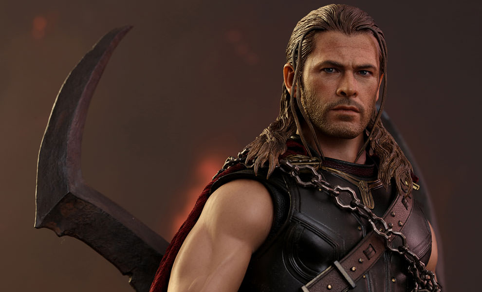 Marvel Roadworn Thor Sixth Scale Figure by Hot Toys | Sideshow Collectibles