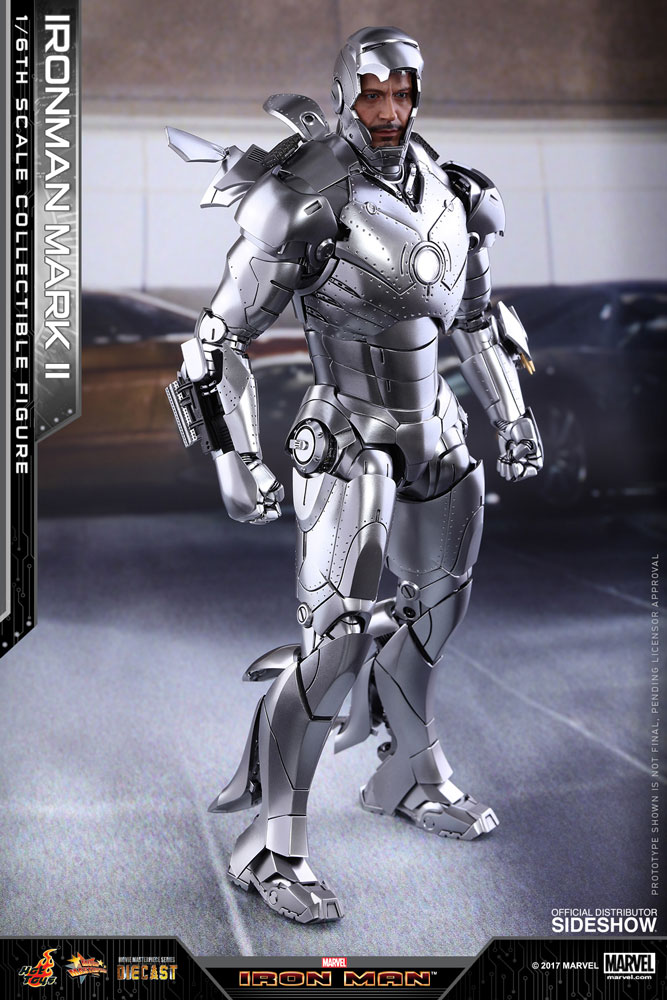 hot toys iron man mk2 diecast