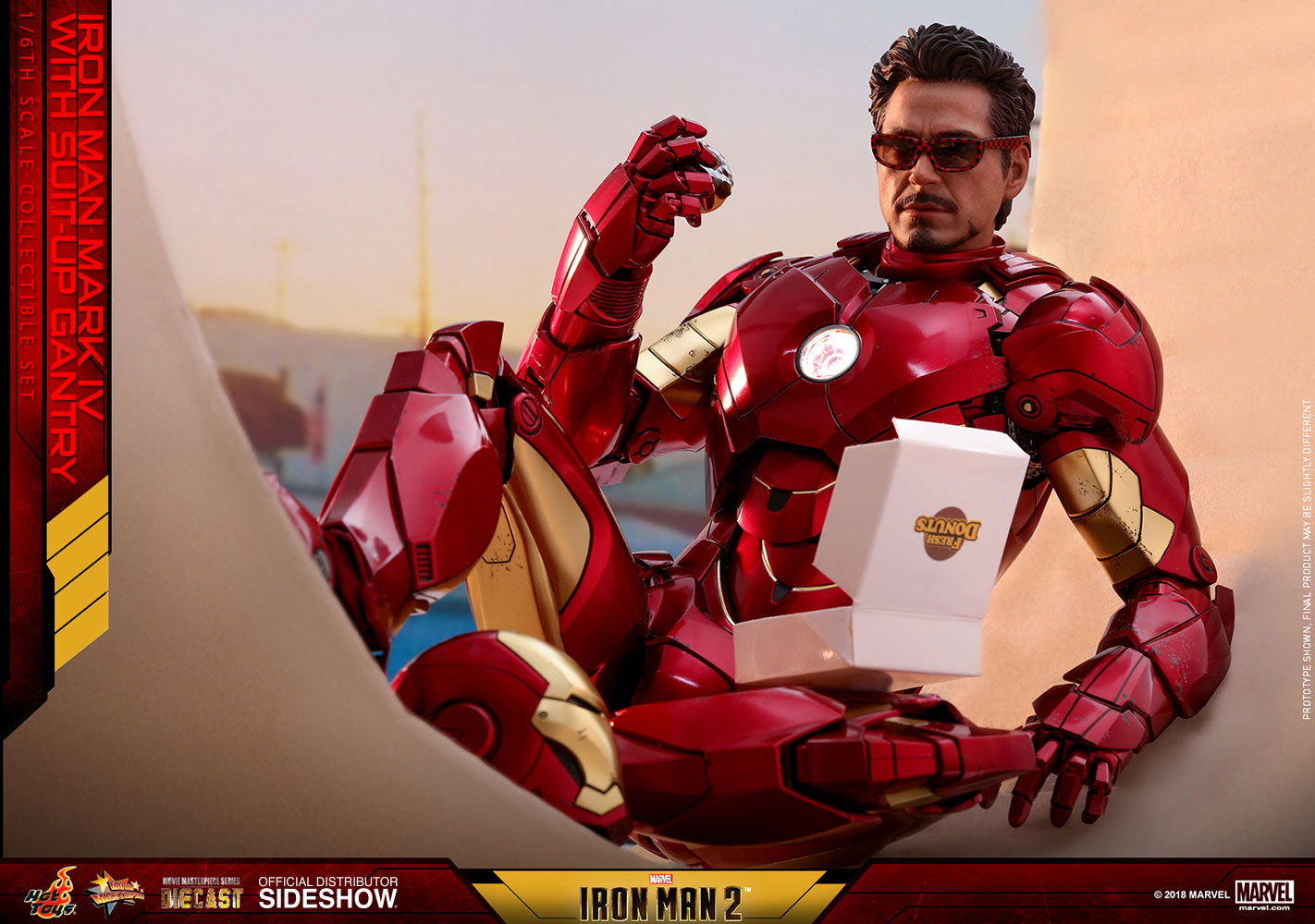 hot toys iron man mark iv suit up gantry