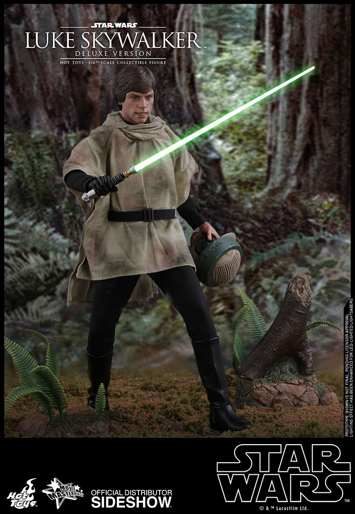 hot toys luke skywalker endor