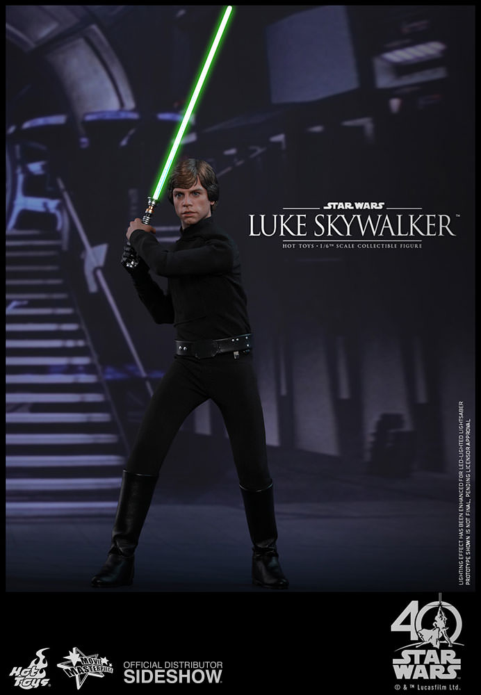 luke skywalker deluxe sideshow
