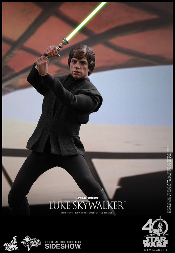 Hot Toys MMS517 Star Wars Return Of The Jedi LUKE SKYWALKER 1/6 LED RIGHT ARM 