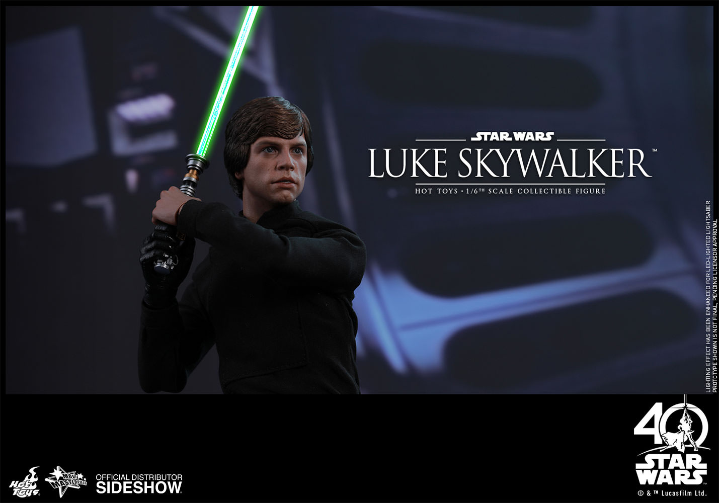 Details about   Hot Toys MMS517 Star Wars Return Of Jedi LUKE SKYWALKER 1/6 LIGHTSABER BLADE 