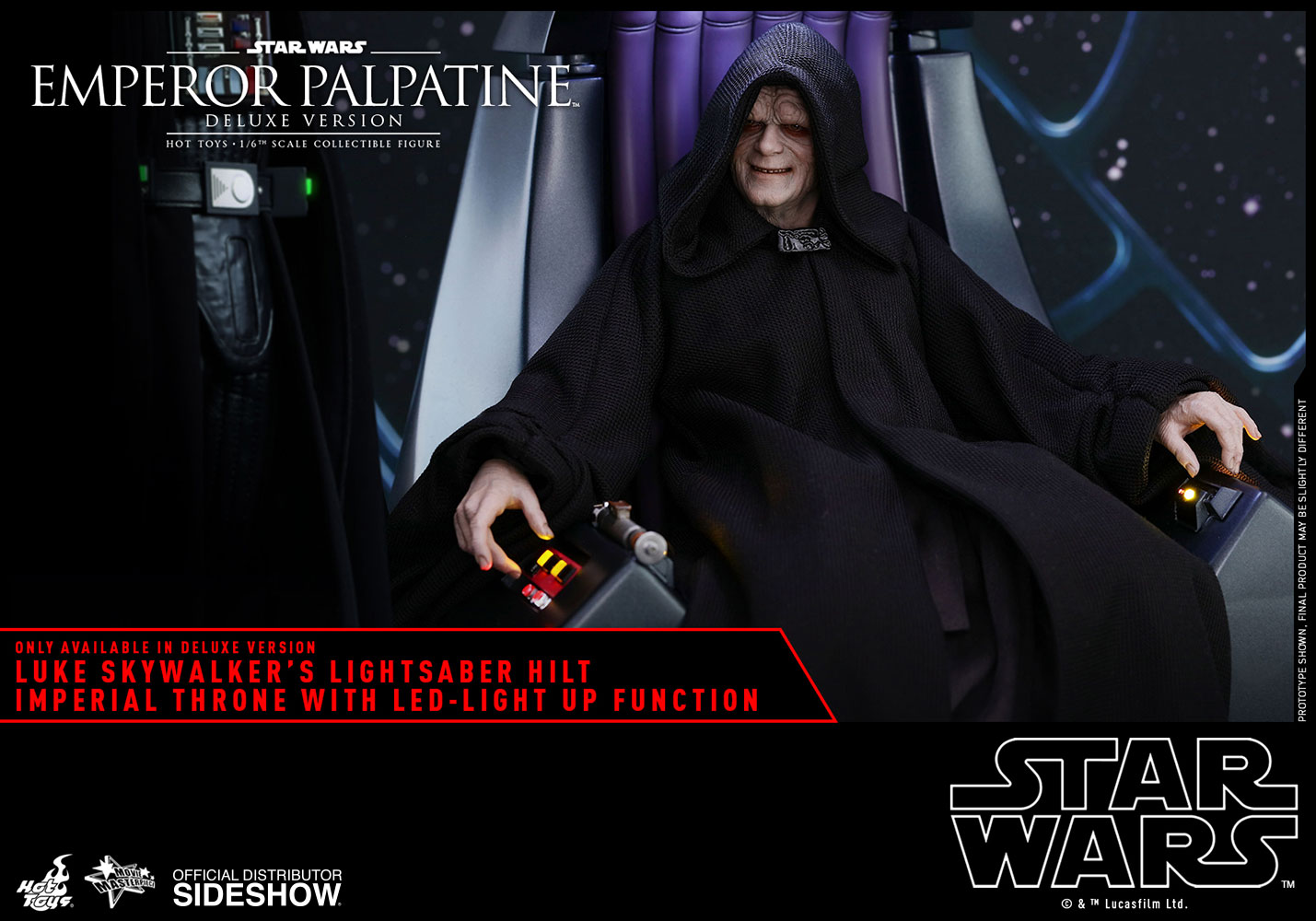 hot toys emperor palpatine deluxe