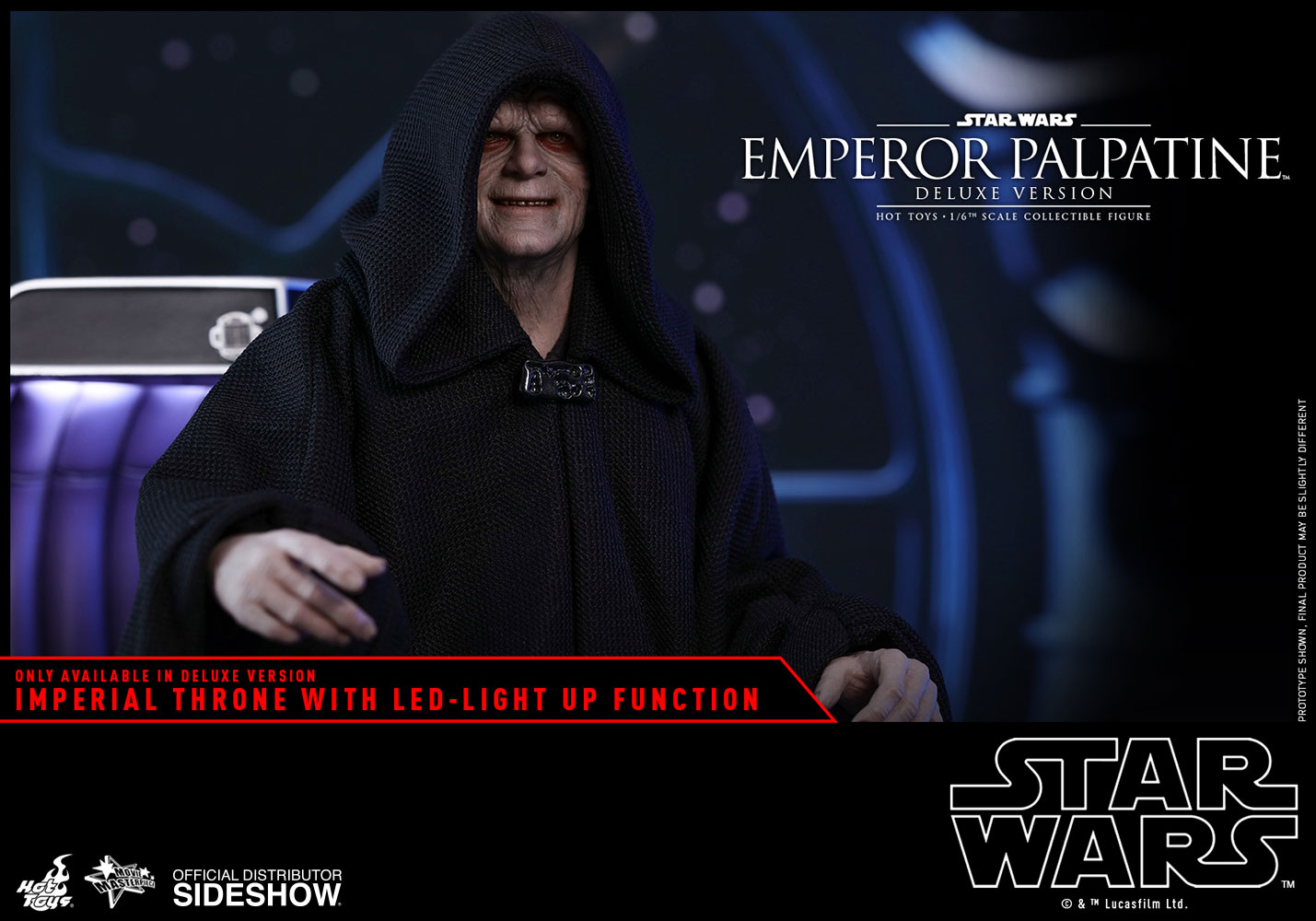 hot toys palpatine deluxe