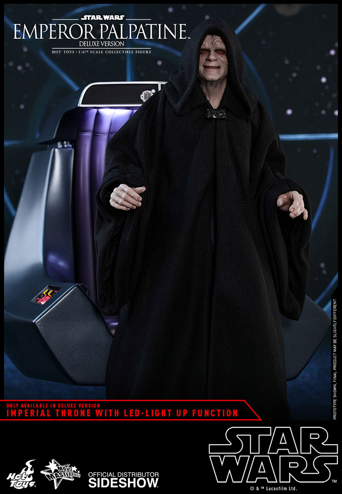 hot toys emperor palpatine deluxe