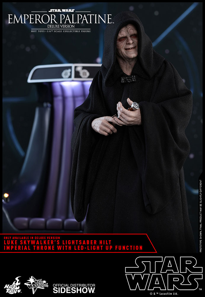 hot toys emperor palpatine deluxe