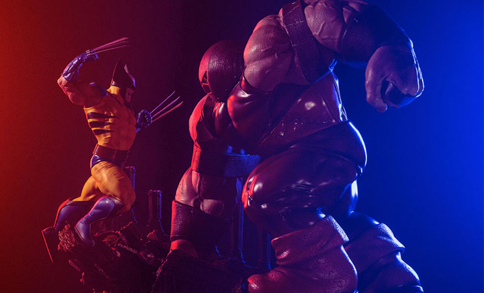 Gallery Feature Image of Wolverine vs Juggernaut Diorama - Click to open image gallery